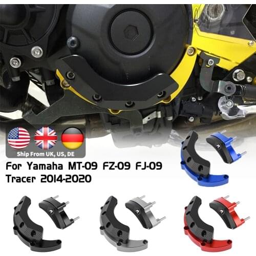 MT 09 Engine Cover Guard Pad Crash Protector Frame Slider For Yamaha FZ09 FZ-09 MT-09 2014-2020 FJ-09 MT09 Tracer 900 GT XSR900