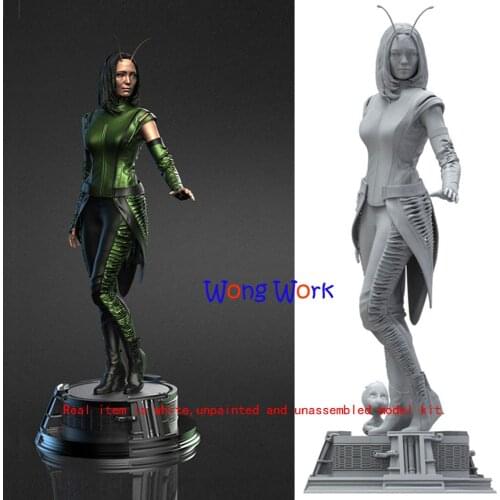 Wong Work Unpainted 24cmH 30cmH 3D Printing Unassembled Garage Kits GK Model Kit Figure Statue Hollow TZ-210710-15