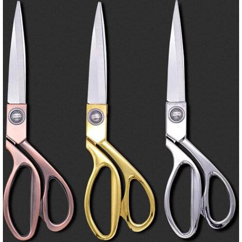 Stainless Steel Professional Sewing Scissors Tailor Scissors for Fabric Needlework Cutting Exquisite Dressmaker Shears Scissors