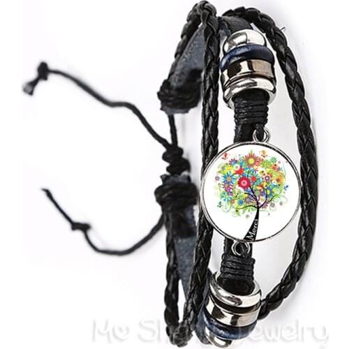 2018 New Merci Maitresse Rings Fashion Glass Dome Adjustable Ring For Women Girls Jewelry Teachers' Day Gift