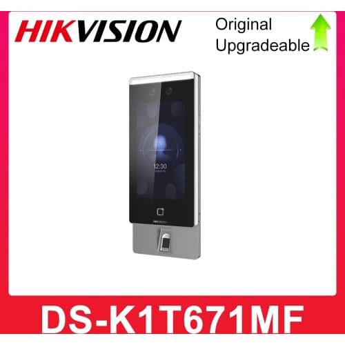 Original Hik DS-K1T671MF Access Control Face recognition Terminal 7-inch LCD Touch Screen Face Mask Wearing Alert ISAPI ISUP5.0