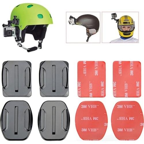 Flat Curved Mount 3M Adhesive for GoPro Hero Xiaomi Yi SJCAM Action Camera