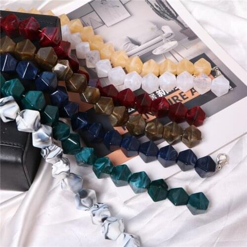 [Factory direct sales] DIY Wholesale and retail of various creative bead beads chain chains of various sizes and model bag strap