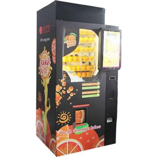 Fresh Orange Juice Vending Machines Automatic Smart Touch Screen Fruit Juice Extractor Customized Payment Kiosk For Sale