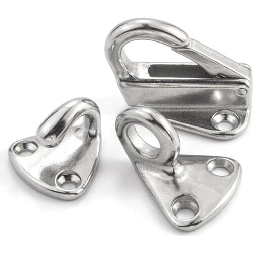 316 Stainless Steel Heavy Door Wall Hooks Coat Cap Hanging Hanger Hook Home Kitchen Storage With Fixing Screws