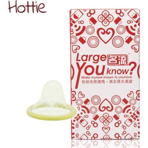 Mingliu Large Ultra Thin Condoms Sexy Lubricating Natural Latex Safe Male Contraception Penis Sleeve For Sex Toys For Man