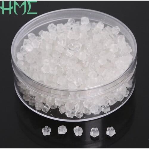 600Pcs Flowers Earring Back Hooks Stoppers Base Settings Rubber Ear Studs Back Ear Plugs Cap For DIY Jewelry Making Components