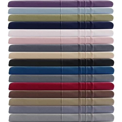 2PCS High Quality Embroidery Pillow Case Sleep Pillowcase Decorative Good Quality Home Pillow Cover 12 Color Optional