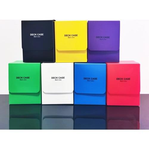 5 PCS Wholesale Protable Black Lotus Storage Box,1 Set Cards Deck Case,TCG Trading CARDS Deck Storage Case for Magic/PKM/Yugioh