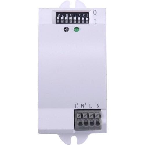 800W Microwave Smart Swtich Motion Body Movement Infrared IR Sensor Light Control DIY Dial Code 360 Degree Wall Swtich