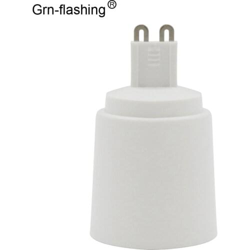 G9 to E27 Lamp Holder Converter Base Socket Bulb Lamp Holder Adapter For Led Lamp Durable Fireproof Material