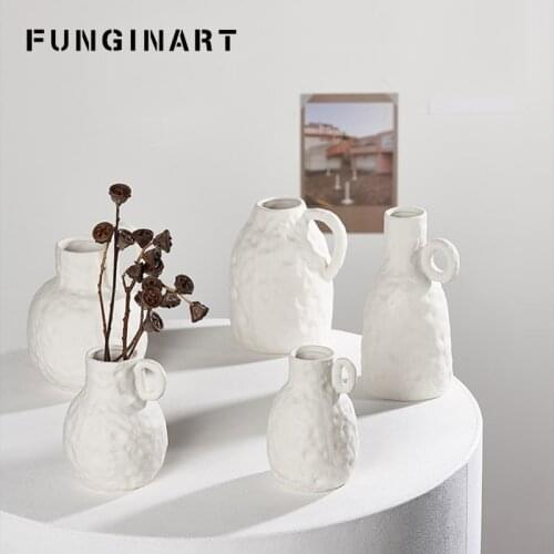 FUNGINART Tabletop Flower Vases