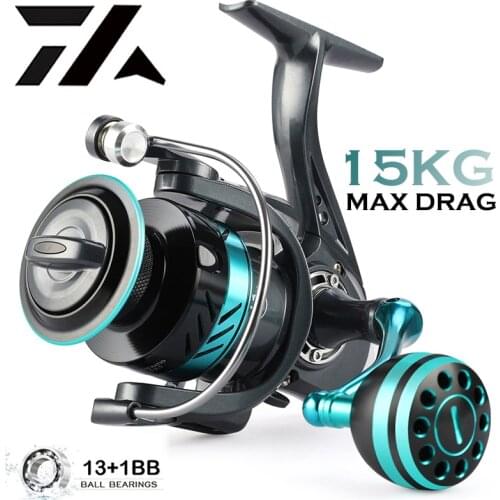 Super Fishing Reel Full Metal Spool Metal handle 5.2:1 High Speed Spinning Reel Carp Fishing Reels For Saltwater