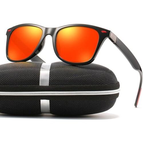 TR90 Retro Vintage Classic Ultralight Polarized Sunglasses Custom Made Myopia Minus Prescription Polarized Lens -1 To-6