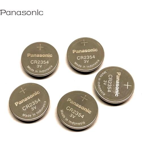 50pcs/lot Panasonic CR2354 3V Lithium Battery CR 2354 Car Remote Key instrument and meter Button Coin Batteries Cell