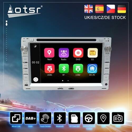 For Volkswagen Golf 4 Sharan T4 T5 Passat B5 PEUGEOT 307 Car DVD GPS Navigation Radio stereo Auto Audio Multimedia Player 2DIN