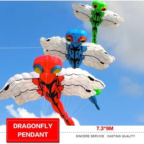 KITE dragonfly 7.3*9m pendant soft kite