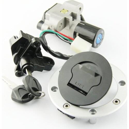 Motorcycle Ignition Switch Seat Lock Key Fuel Gas Cap Set For Suzuki GSXR400 GK76A 1990 1991-1995 RF400 GK78A RF600 GN76A RF900
