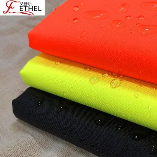 Ethel Strong Waterproof 300D Wet Air Permeability And Moisture Permeability Coating Fluorescent Elastic Silk Oxford