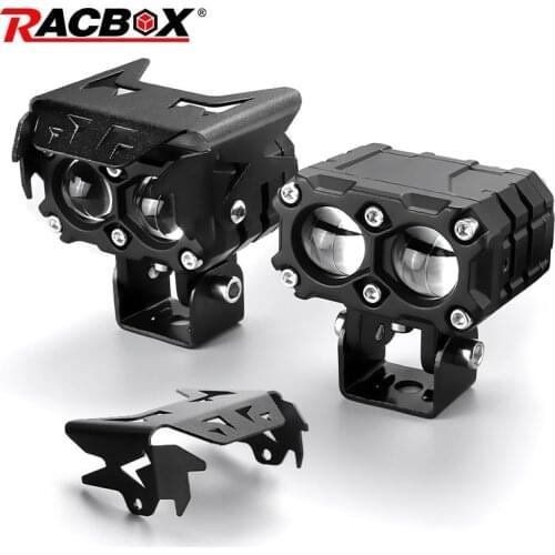 9D Lens LED Spotlights Driving Fog Lights LED Work Light White Yellow Fog Lamp For Car Motorcycle Offroad Trucks ATV SUV UTV