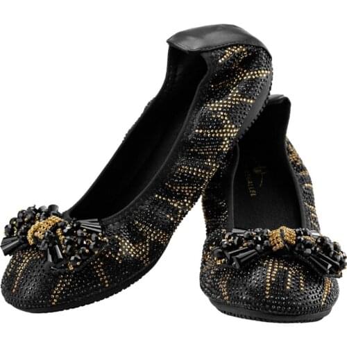 Nigeria Banana Shoes for Women Ladies Spring Flat with Casual Shoes Italy Style Geriger Gegallel Ladies Flat Shoes Female Flats