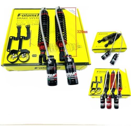 Universal 310/320mm Motorcycle Damping adjustable Rear Shock Absorbers For Honda yamaha Kawasaki Suzuki Dirt bikes Quad ATV Calf