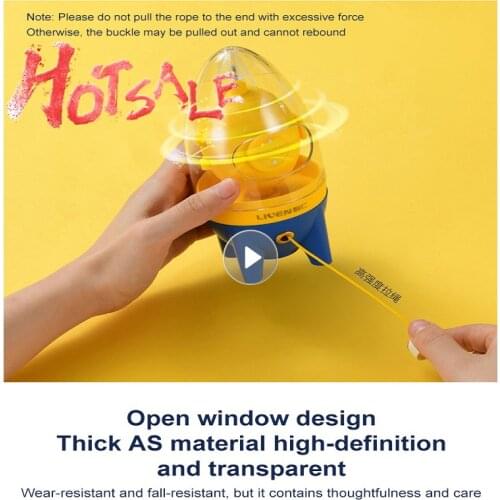 Hot Sell Egg Scrambler Shaker Whisk Hand Powered Golden Eg G Maker Mixer Cooking Utensil Kitchen Tools 2021 New Egg Tools