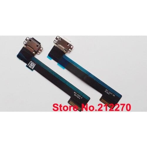 YUYOND Original New USB Charging Port Flex Cable Charger Flex Cable For iPad Mini 4 Black/White Free DHL EMS