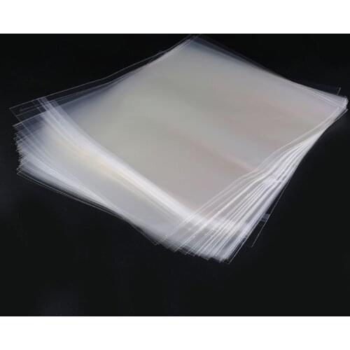 50pcs Resealable 4 Mil Plastic Vinyl Record Outer Sleeves For 12'' LP GATEFOLD 2LP
