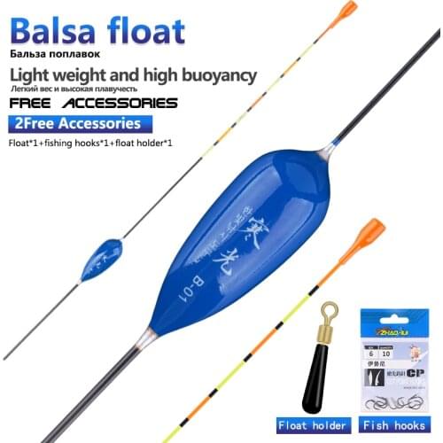 2021 Fishing Float Balsa Wood Fishing Buoy High Concentricity Boya Shallow Water Flotador Fresh Water Fishing Bobber Accessories