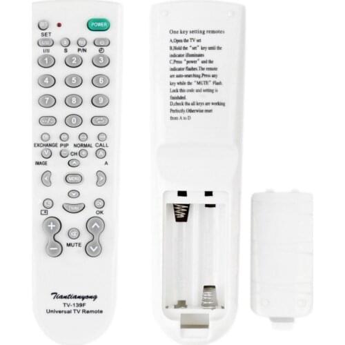 10pcs 139F Multi-functional TV Remote Universal TV Remote Control Smart Remote Controller for AM6PRO TV Television Free shipping