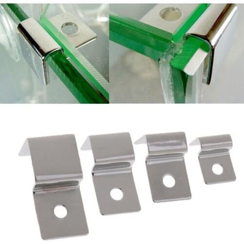 4pcs Aquarium Glass Cover Support Fish Tank Lid Cover Bracket 5/8/12/19mm