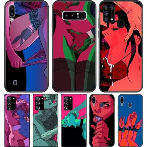 Hot Girls Sexy Twerk For Samsung Galaxy Note 20 10 9 8 Plus Ultra Lite M31 M31S M10S M20 M21 M30 M40 M60S Phone Case