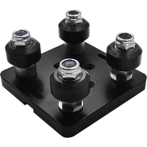 3D Printer Part Openbuilds V Gantry Plat Set Special Slide Plate for 2040 Aluminum Profiles V-Slot Mini Five Roulette