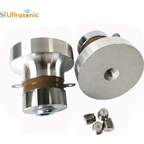 28KHZ And 40KHZ 60W Double Frequency Sensor Cleaner Pzt Double frequency Ultrasonic Cleaning Transducer