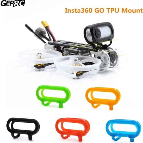 TPU Mount Framework For Insta360 GO Sports camera to GEPRC GEP-RP/GEP-RL/GEP-CX/GEP-CQ/GEP-CP/GEP-PT/GEP-PTHD Quadcopter