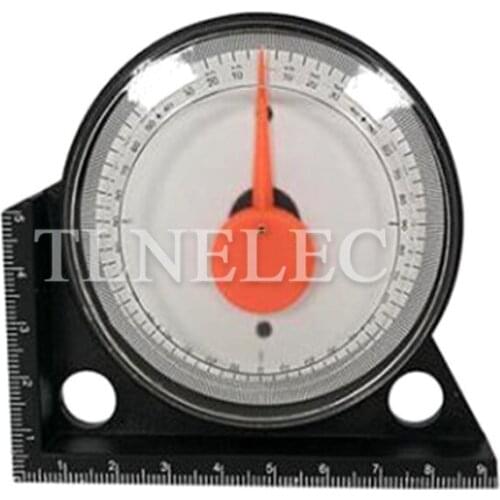 Tile Fixing Artifact Angle Gauge High-precision Pointer-type Inclined Horizontal Ruler Multi-function Slope Measurement Tool