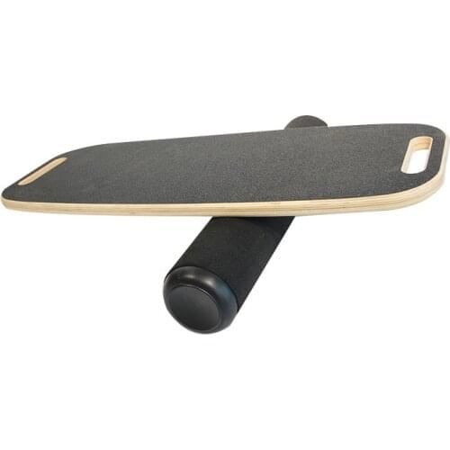 XY-58 Wood Fitness Board Rehabilitation And Balance Trainer Antiskidding Household Fitness Equipment Wooden Yoga Balance Board