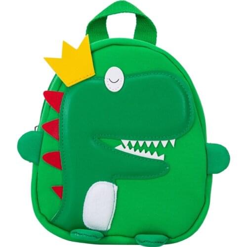 Cute 3D Cartoon Dinosaur Kids School Bag for Boys Water Repellent for 1- 5 years old Toddler Children School Backpacks
