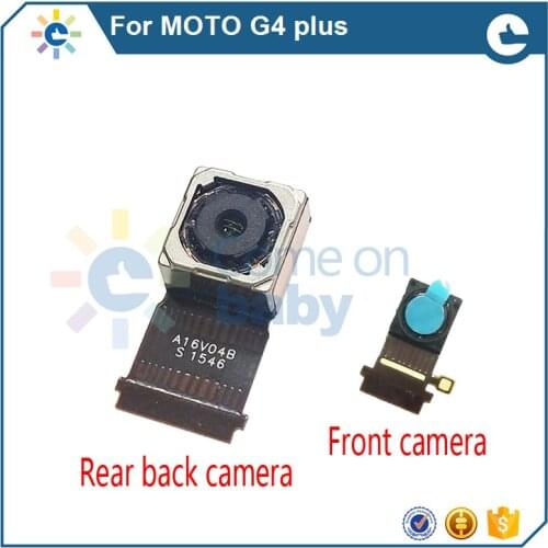 Original For moto g4 plus XT1644 XT1643 XT1622 XT1625 Back Rear Camera Big Main Camera with front camera Module