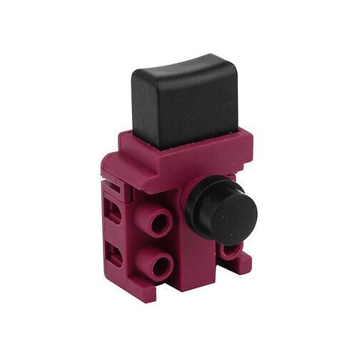 AC 250V 6A DPST Trigger Switch Pink for Makita 5016 Electric Chain Saw
