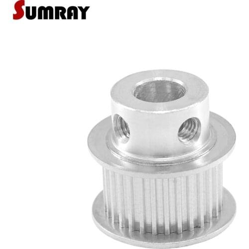 SUMRAY MXL 35T Timing Pulley 5/6/6.35/7/8/10/12mm Inner Bore CNC Belt Pulley 11mm Belt Width Toothed Pulley Wheel 2PCS