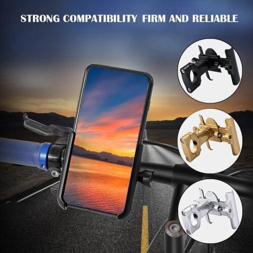 Bike Phone Holder Silicone Adjustable Pull Button Anti-shock Phone Holder Mount Bracket Fork For Bicycle Phone Holder Phone 2019