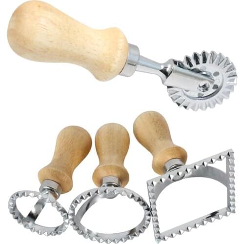 1/4pcs/Set DIY 3D Dumpling Moulds Dough Press Ravioli Fruits Pie Mould Cookie Home Pastry Baking Cooking Tools Kitchenware