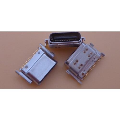 20PCS USB Jack Socket Charging Port Charger Connector Replacement Repair Parts For LG K50S