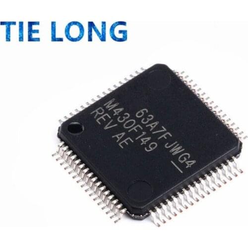 5pcs/lot MSP430F149 LQFP-64 MCU 16-bit MSP430 MSP430 LQFP MSP430F149IPMR In Stock