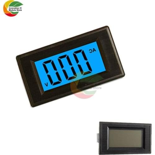 AC 80~260V 20A 4500W Power Monitor Module AC Meter Panel Voltage Current Measurement LCD Screen Full Display