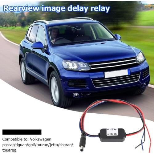 Car RCA Delay Timer Relay Filter Wire Cable for Volkswagen Passat Tiguan Golf Compatible Models Volkswagen Passat