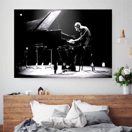 Bill Evans Music Cotton Canvas Art Print Painting Poster Wall Picture For Living Room Home Decorative Bedroom Decor No Frame
