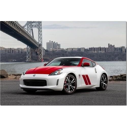 Nissan 370Z 50th Anniversary Edition Supercar Poster and Print Wall Art Canvas Painting Wall Picture For Living Room Decor